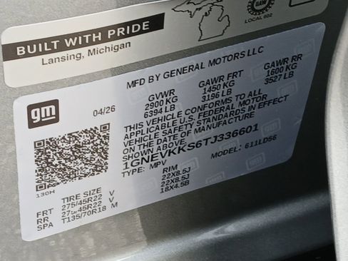 New 2026 Chevrolet Traverse High Country AWD/4WD image 20