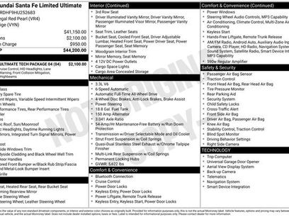 Used 2017 Hyundai Santa Fe Limited