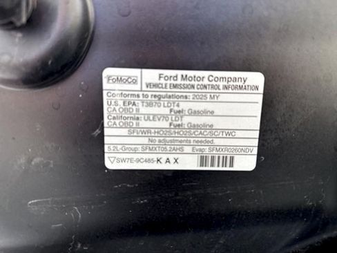 Used 2025 Ford F150 Raptor w/ Equipment Group 803A Raptor R AWD/4WD image 31