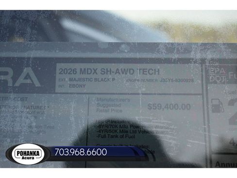 New 2026 Acura MDX Technology Package image 38