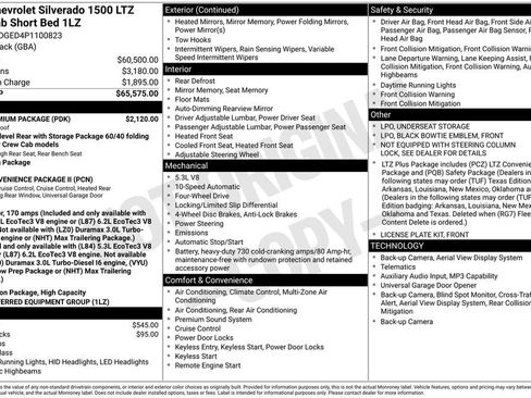 Used 2023 Chevrolet Silverado 1500 LTZ w/ LTZ Premium Package image 3