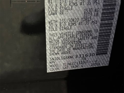 Used 2022 INFINITI QX60 Sensory w/ Cargo Package image 23