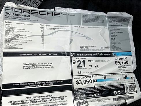 New 2025 Porsche 718 Cayman S image 36