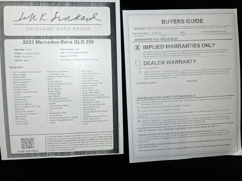 Used 2025 Mercedes-Benz GLB 250 4MATIC image 41