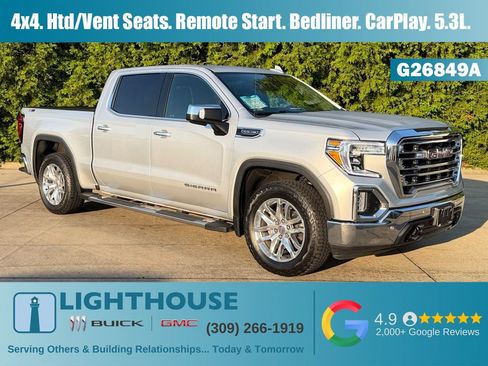Used 2021 GMC Sierra 1500 SLT w/ SLT Premium Plus Package AWD/4WD image 1