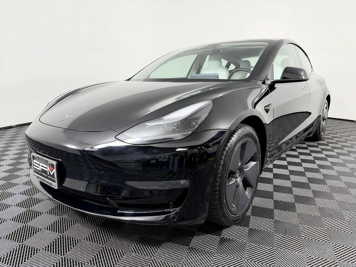 Used 2021 Tesla Model 3 Long Range AWD/4WD image 3