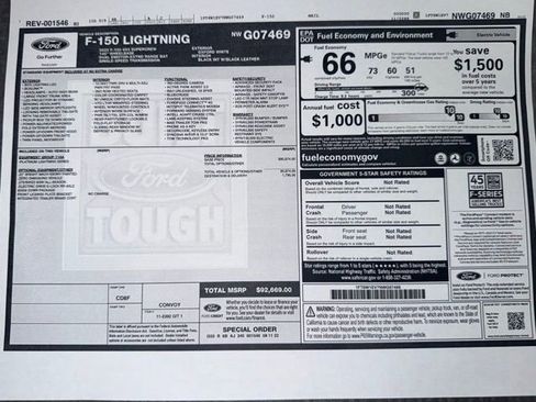 Used 2022 Ford F150 Lightning Platinum image 24