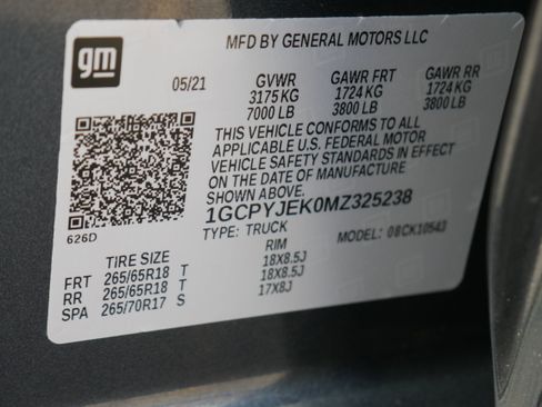 Certified 2021 Chevrolet Silverado 1500 LT image 30