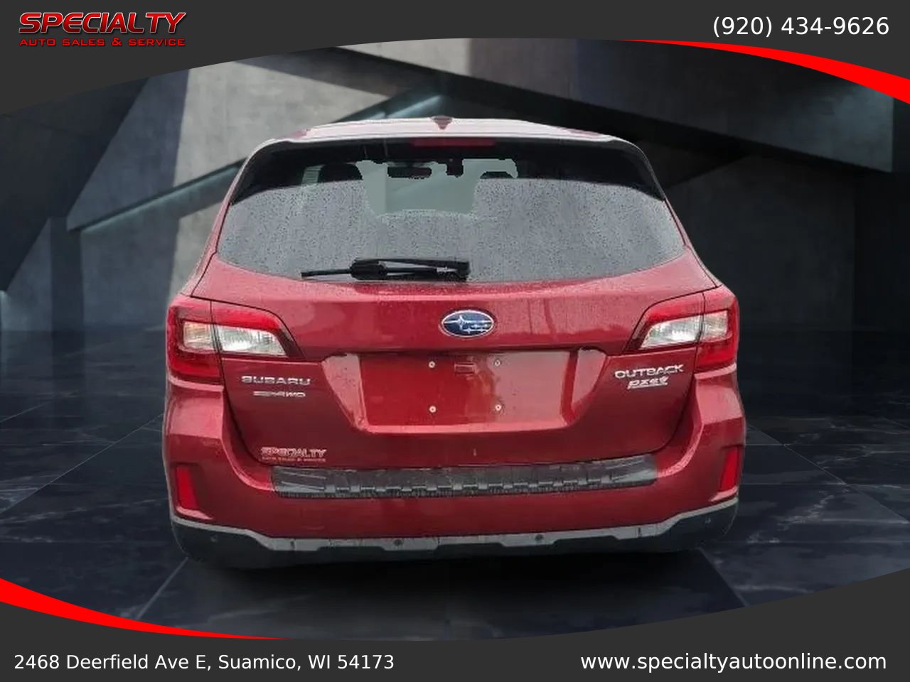 Used 2017 Subaru Outback 2.5i Limited AWD/4WD image 9