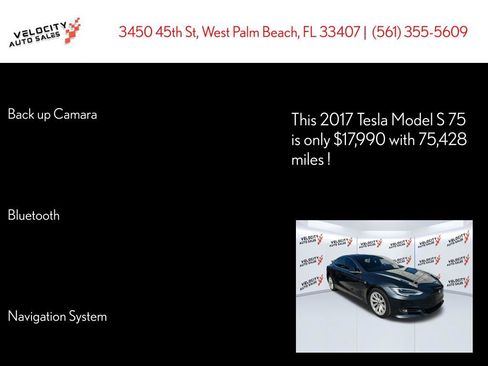 Used 2017 Tesla Model S 75 image 20