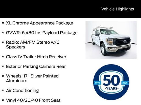 Certified 2022 Ford F150 XL w/ Equipment Group 101A High AWD/4WD image 11