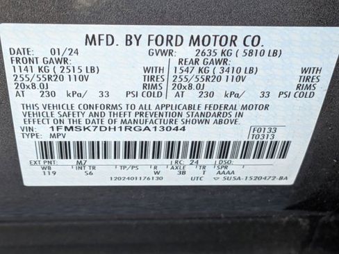 Used 2024 Ford Explorer XLT w/ Equipment Group 202A image 15