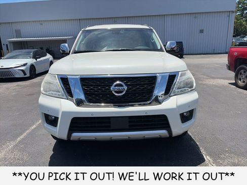 Used 2017 Nissan Armada Platinum RWD image 2