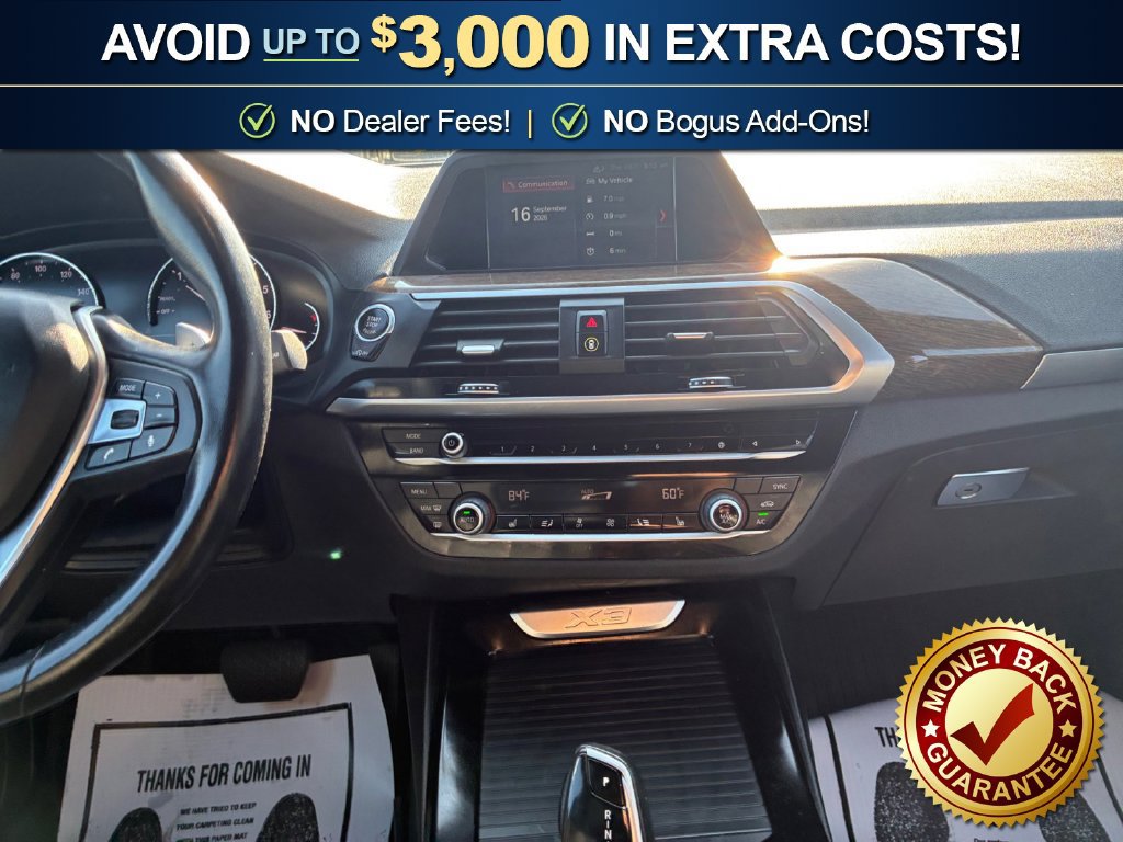 Used 2019 BMW X3 xDrive30i w/ Convenience Package AWD/4WD image 20