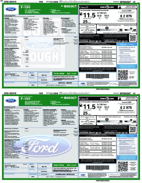 Used 2021 Ford F150 XLT w/ Equipment Group 301A Mid AWD/4WD image 38