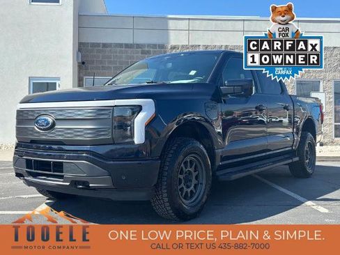 Certified 2023 Ford F150 Lightning Lariat w/ Tow Technology Package AWD/4WD image 1
