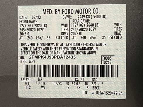 Used 2023 Ford Edge ST-Line AWD/4WD image 25
