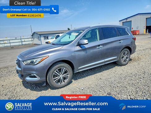 Used 2017 INFINITI QX60 Luxe w/ Premium Plus Package AWD/4WD image 1