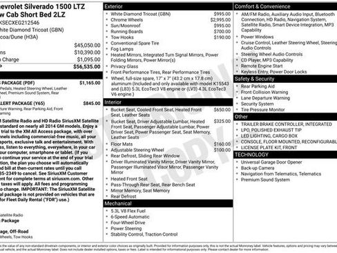 Used 2014 Chevrolet Silverado 1500 LTZ Z71 w/ LTZ Plus Package AWD/4WD image 7