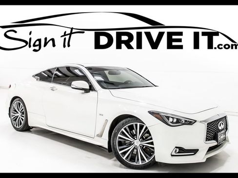 Used 2018 INFINITI Q60 3.0t Luxe w/ Sensory Package 3.0T Luxe RWD image 1
