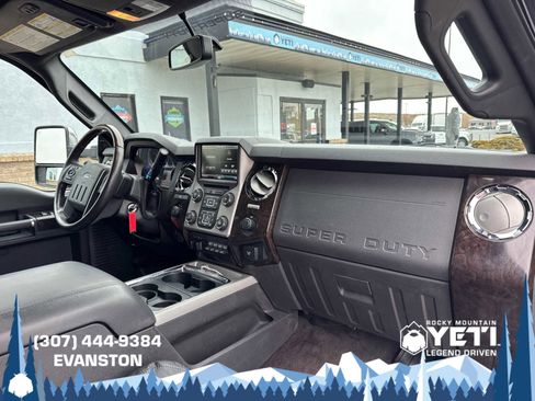 Used 2015 Ford F350 Platinum w/ Snow Plow Prep Package image 15