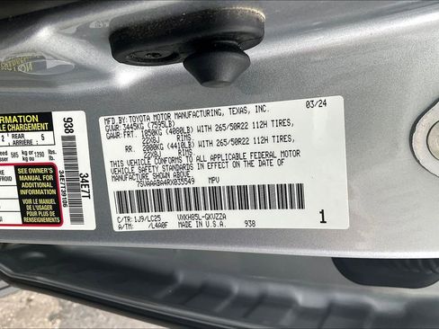 Used 2024 Toyota Sequoia Capstone image 16