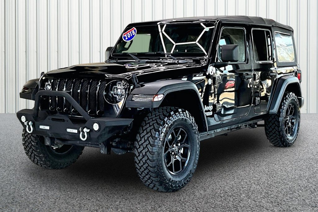 Used 2018 Jeep Wrangler Unlimited Sport S AWD/4WD image 3
