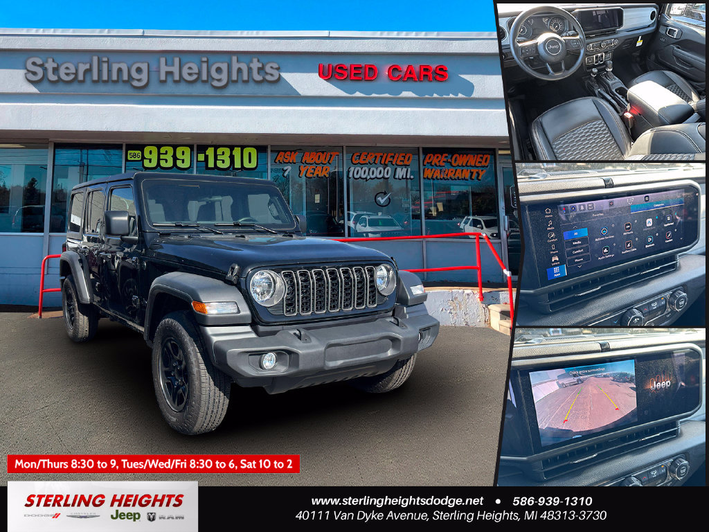 Used 2026 Jeep Wrangler Unlimited Sport AWD/4WD image 1