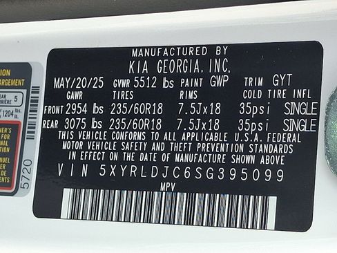 Certified 2025 Kia Sorento S AWD/4WD image 27