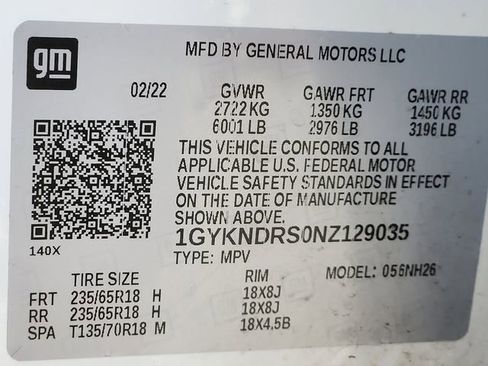 Certified 2022 Cadillac XT5 Premium Luxury image 29