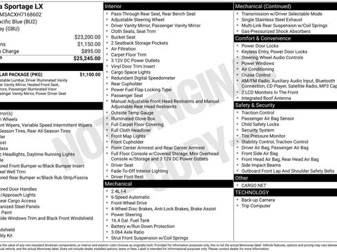 Used 2017 Kia Sportage LX w/ LX Popular Package image 3