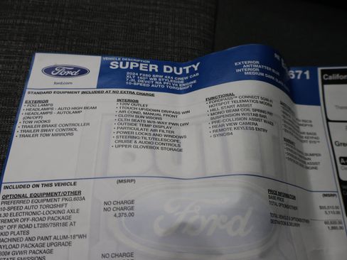 Used 2024 Ford F250 XLT w/ Tremor Off-Road Package AWD/4WD image 56
