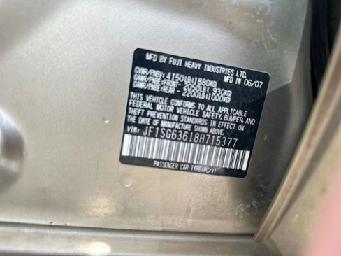 Used 2008 Subaru Forester 2.5X AWD/4WD image 37