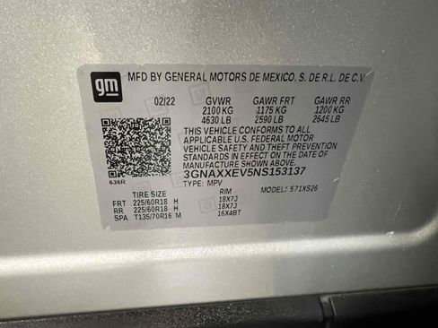 Used 2022 Chevrolet Equinox Premier image 12