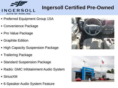 Used 2024 GMC Sierra 1500 Pro w/ Graphite Edition AWD/4WD image 10