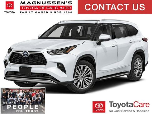 New 2026 Toyota Highlander Platinum image 1