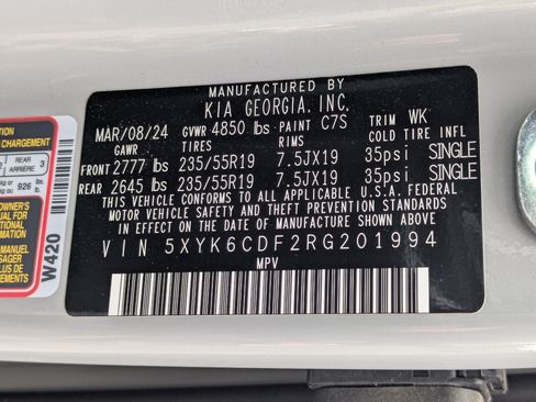 Certified 2024 Kia Sportage X-Line w/ X-Line Premium Package AWD/4WD image 33