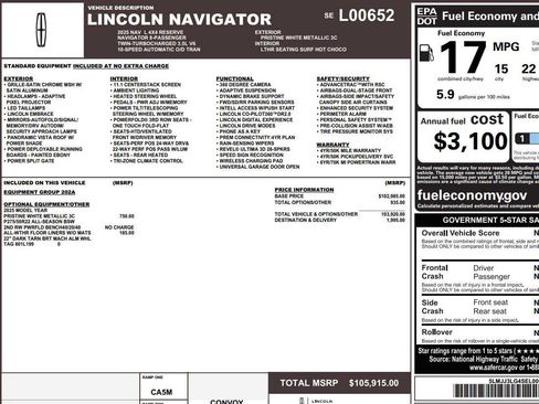 Used 2025 Lincoln Navigator L Reserve image 2