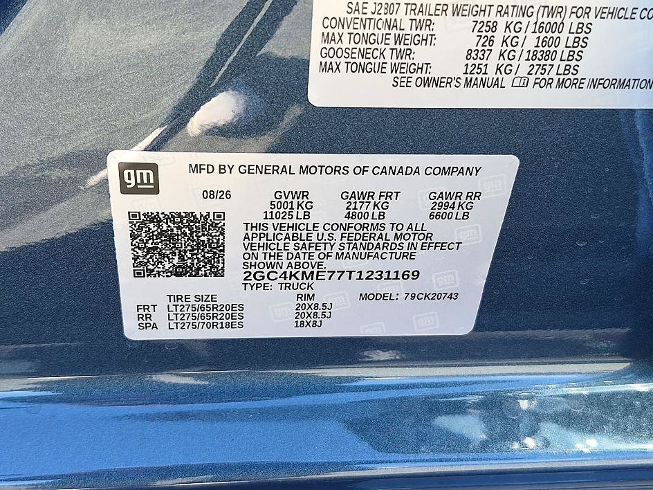 New 2026 Chevrolet Silverado 2500 Custom w/ Custom Convenience Package AWD/4WD image 35