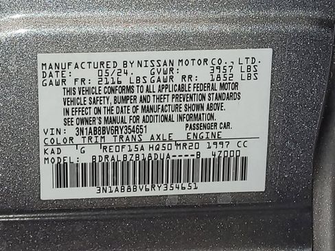 Used 2024 Nissan Sentra S FWD image 33