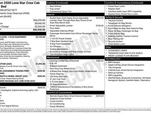 New 2026 RAM 2500 Lone Star image 26