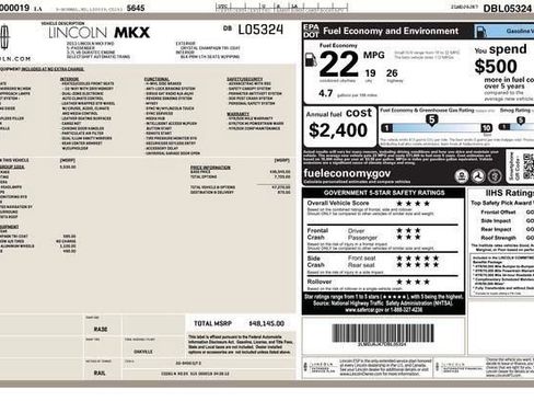 Used 2013 Lincoln MKX FWD image 5