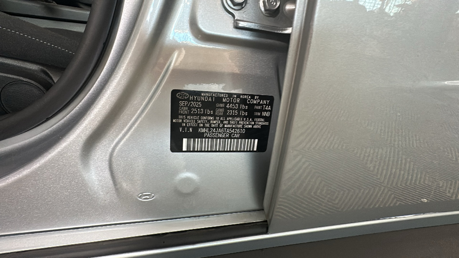 Certified 2026 Hyundai Sonata SE FWD image 15