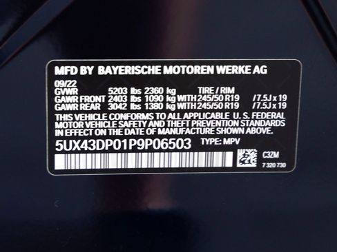 Used 2023 BMW X3 sDrive30i w/ M Sport Package RWD image 34