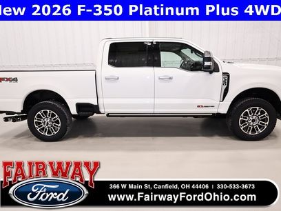New 2026 Ford F350 Platinum w/ Platinum Plus Package