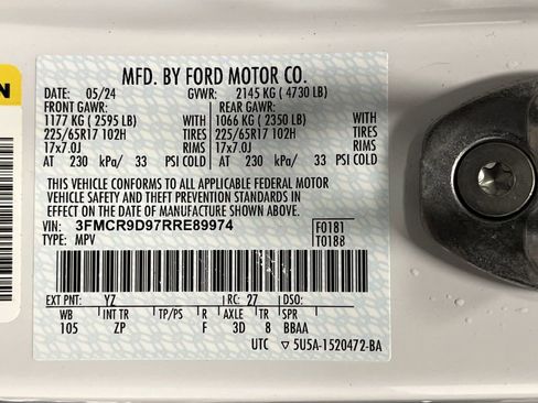 Used 2024 Ford Bronco Sport Badlands w/ Premium Package image 39