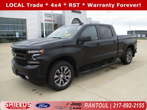 Used 2021 Chevrolet Silverado 1500 RST w/ Bed Protection Package AWD/4WD image 1