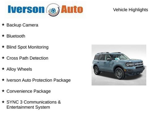 Used 2023 Ford Bronco Sport Big Bend w/ Convenience Package AWD/4WD image 2