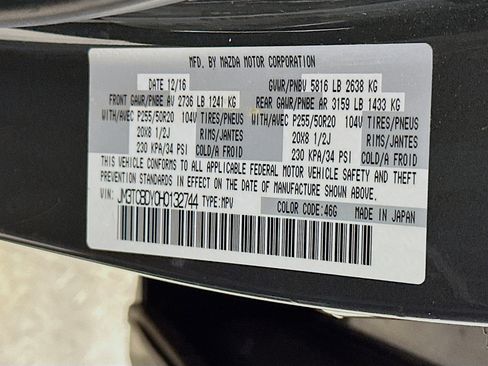 Used 2017 MAZDA CX-9 Grand Touring image 12