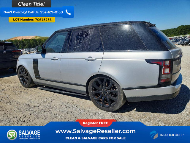 Used 2015 Land Rover Range Rover HSE AWD/4WD image 3
